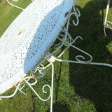 Garden lounge table and 4 chairs