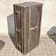 Antique 1920s Wardrobe Cabin Trunk Transatlantic Wardrobe Chest Dressing Room