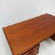 1960s vintage Danish design teak desk model 75 by Gunni Omann for Omann Jun