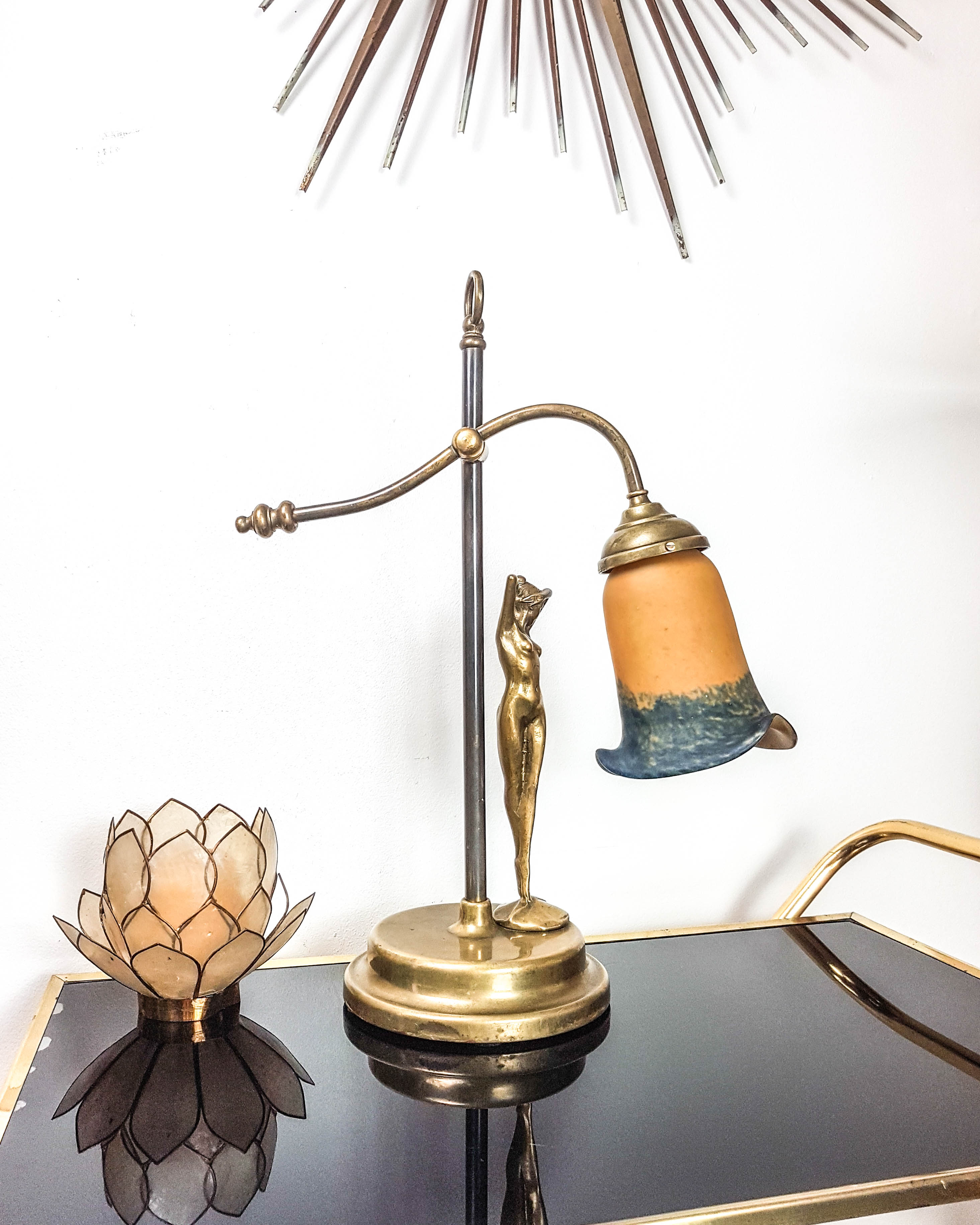 Art deco lamp by Guido Mariani 1925