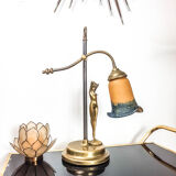 Lampe art deco signé Guido Mariani 1925