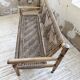 Audoux and Minet cord bench