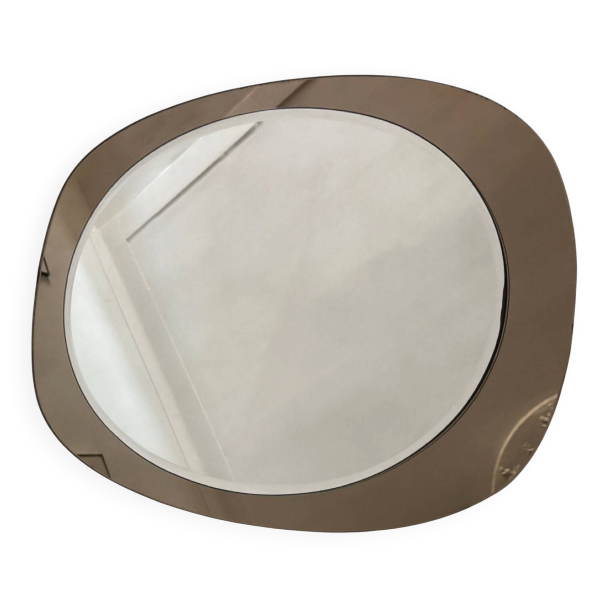Oval mirror from the 70s