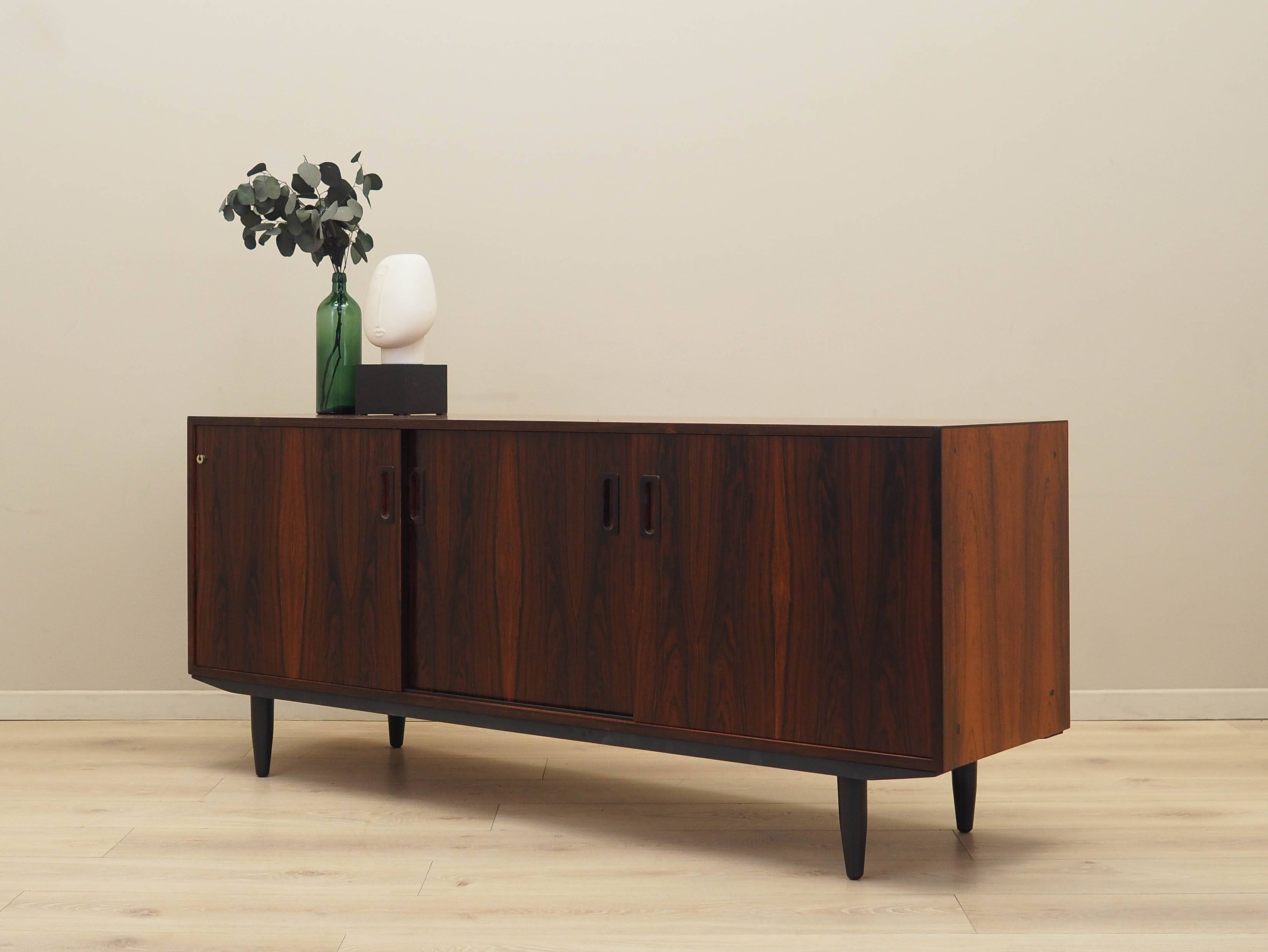 Rosewood dresser, Danish design, 1970s, production: Denmark