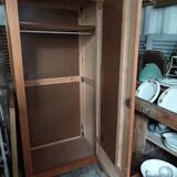 Parisian wardrobe in wood