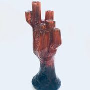 Mid-Century Cactus-Shaped Ceramic Candleholder, 1960s