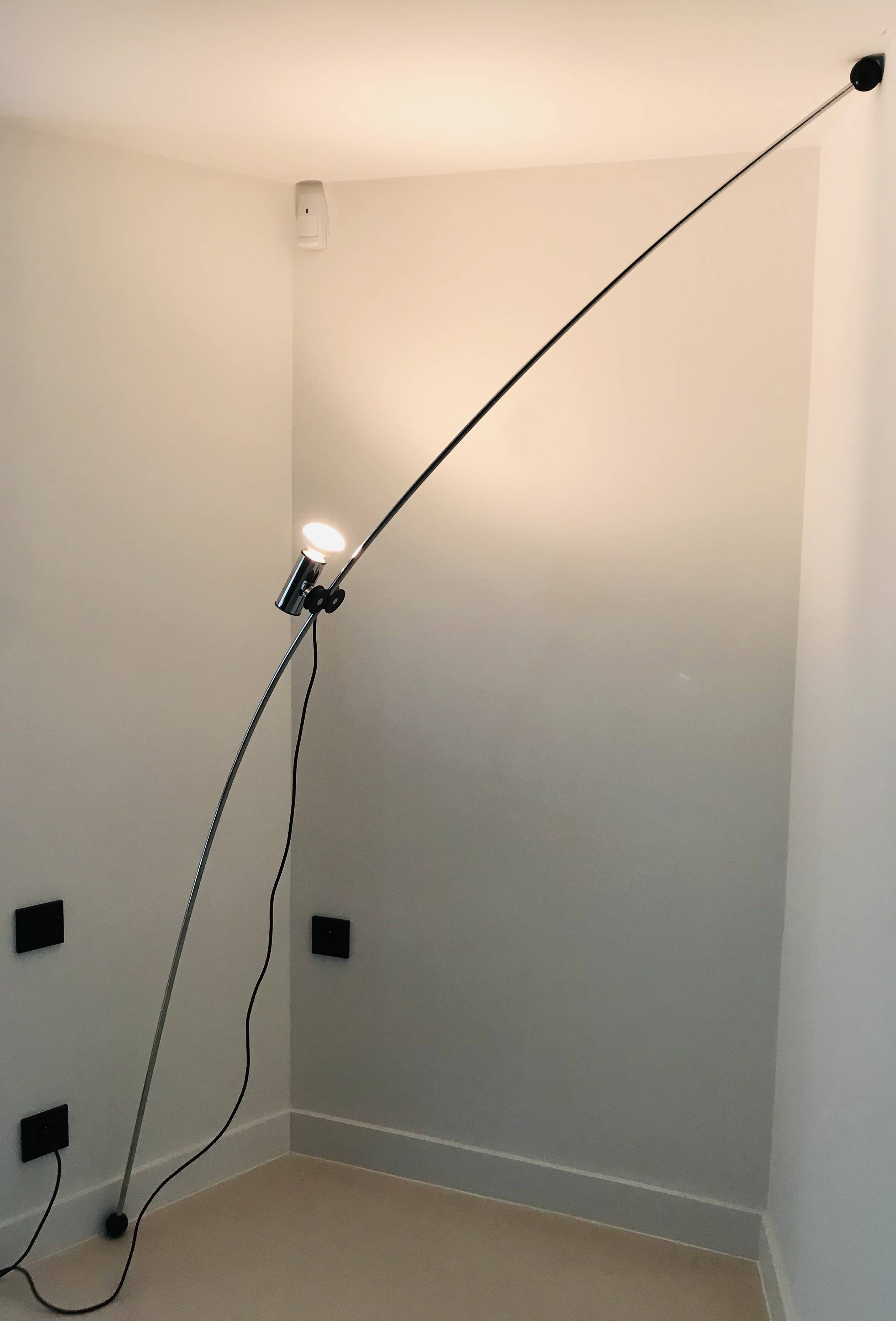 “Molla” floor lamp by Cesare Leonardi and Francesca Stagi for Lumenform, Italy 1971