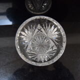Vase Crystal Glass,Bohemia in the 1960's
