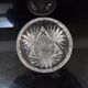 Vase Crystal Glass,Bohemia in the 1960's