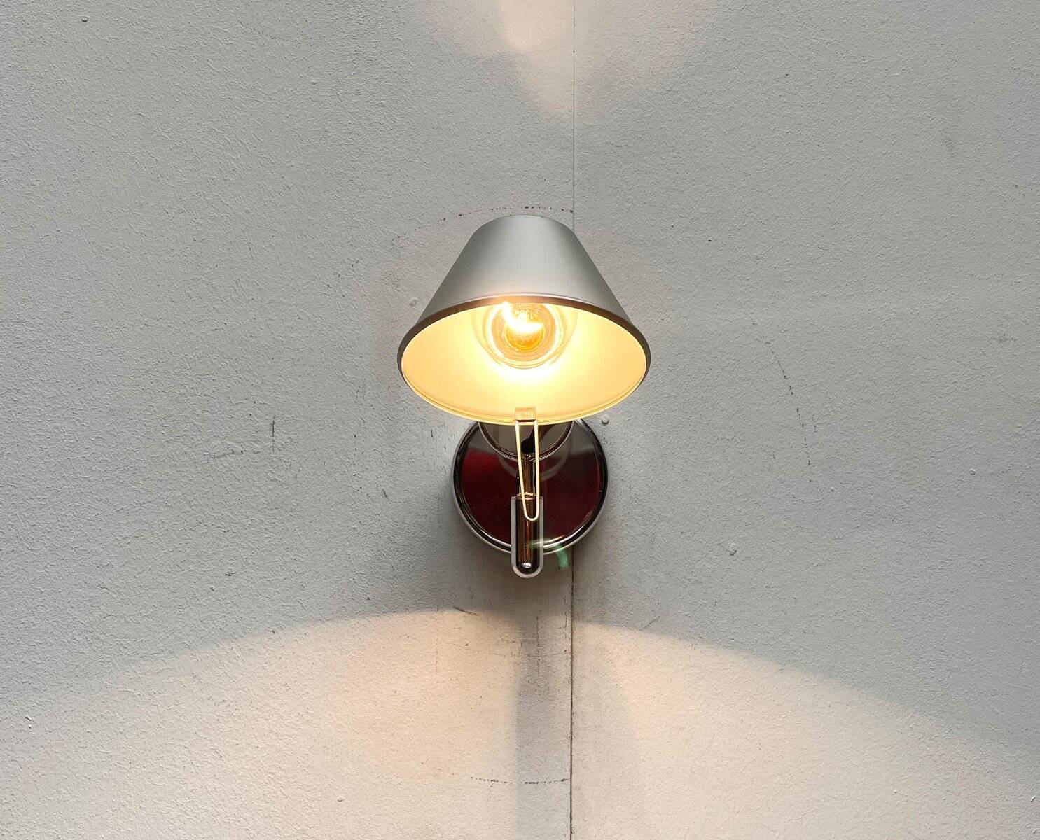 Tolomeo wall lights Faretto Italian by Michele De Lucchi and Giancarlo Fassina for Artemide, set of 2