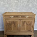 Buffet 2 porte bois massif aérogommé