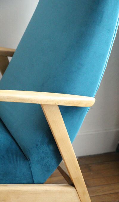 Fauteuil de lecture vintage