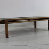 Eighties design coffee table by Bernard Vuarnesson for Bellato