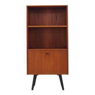 Teak bookcase, Danish design, 1970s, production: Denmark