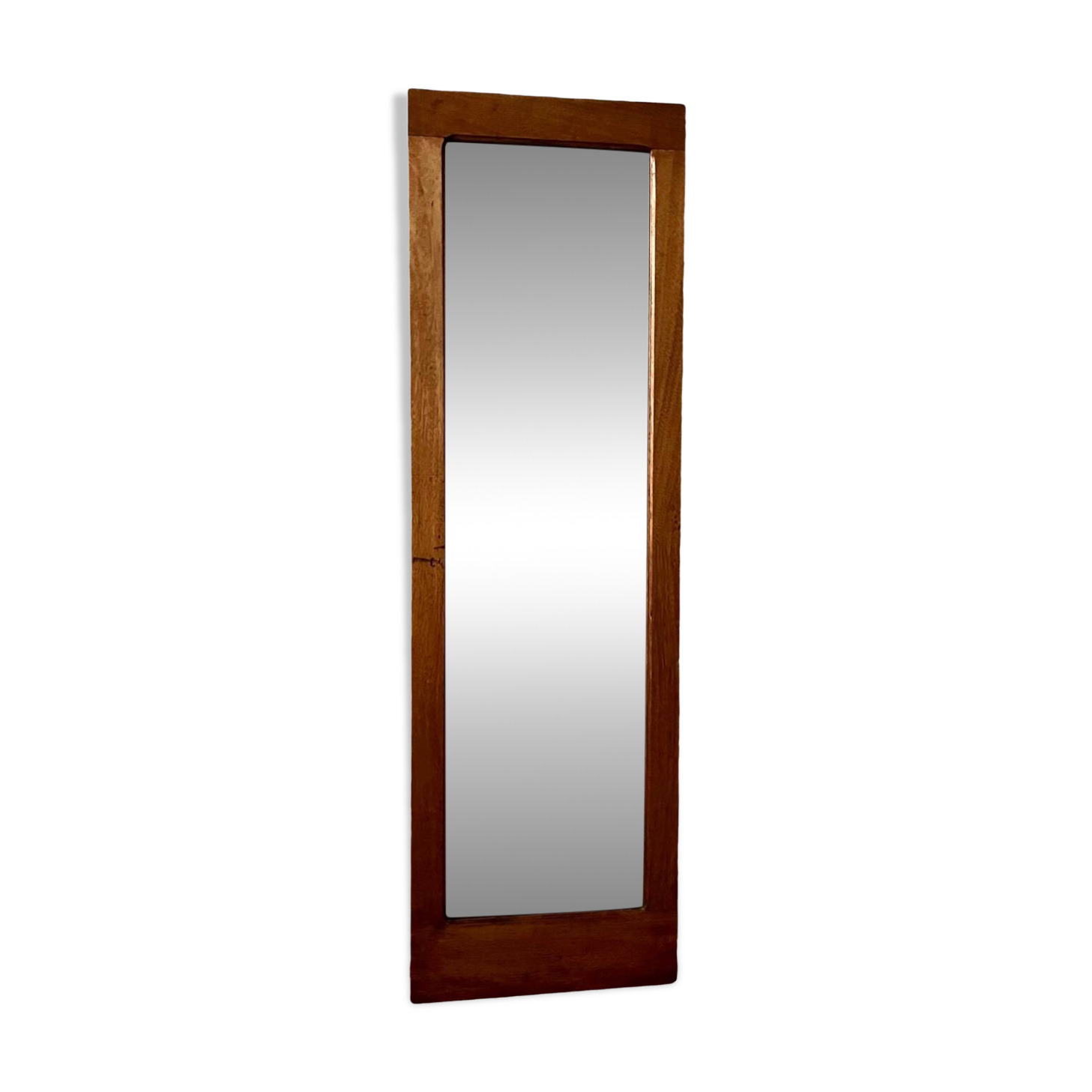 Large rectangular beveled mirror
