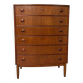 Commode courbe danoise, années 1960 | teck (2ème)