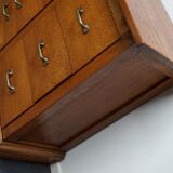 Oak Apothecary Cabinet, Netherlands, 1930s