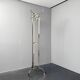 Nymphenburg coat stand in nickel-plated brass by Otto Blümel for ClassiCon, Germany, 1990s
