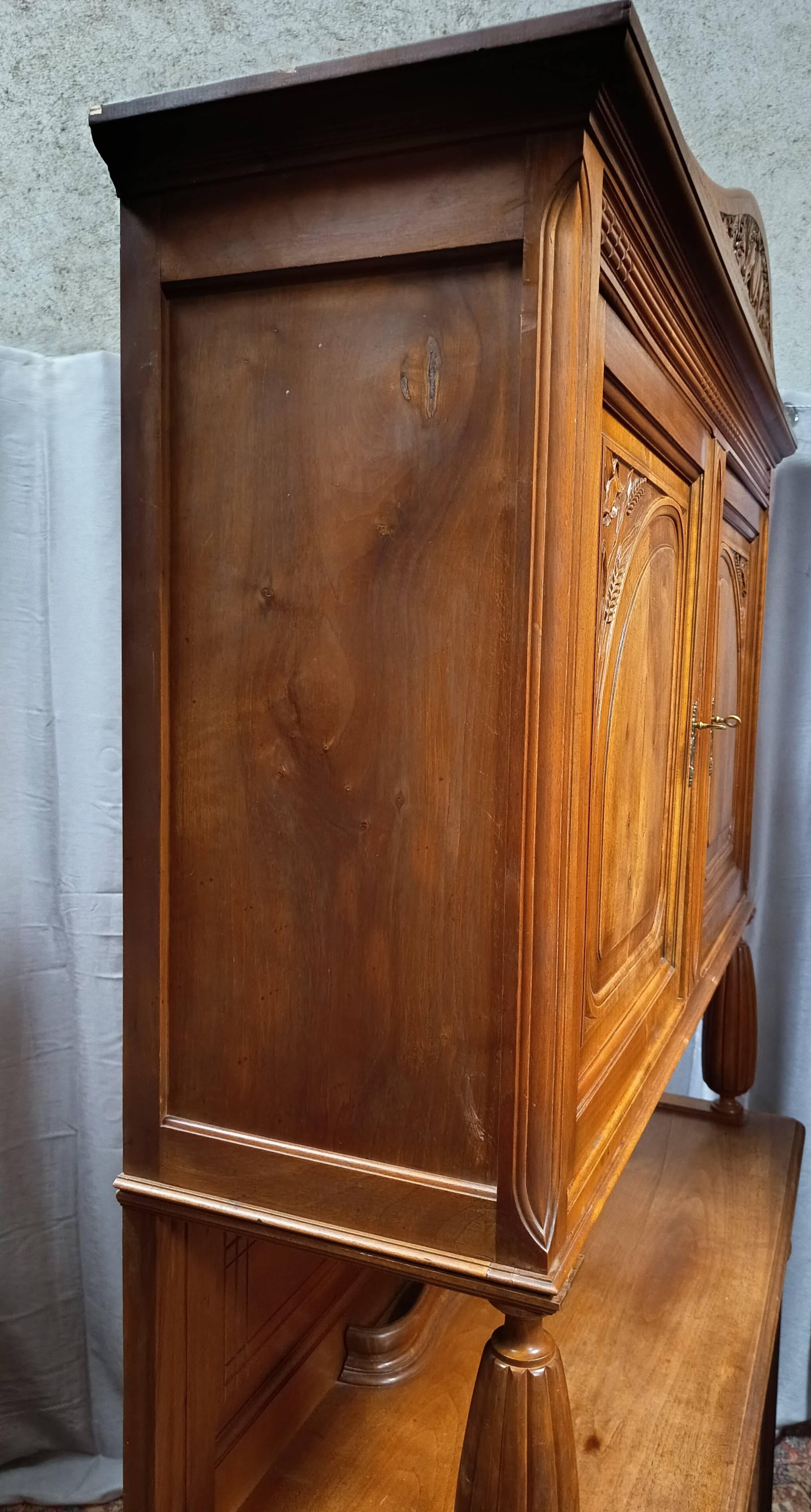 Art Deco walnut sideboard