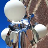 Space age floor lamp