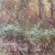 Painting painting old school of Barbizon nineteenth