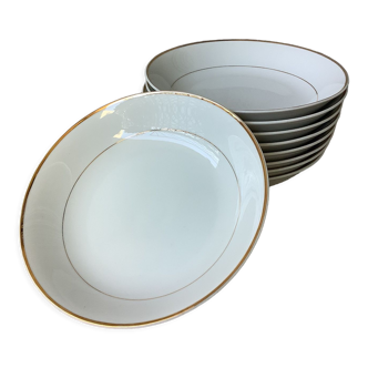 9 assiettes Nitto Hawthorne Japan