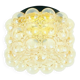 Mid-Century Bubble Glass Ceiling Light by H. Tynell for Limburg, 1960s