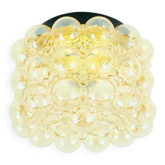 Mid-Century Bubble Glass Ceiling Light by H. Tynell for Limburg, 1960s