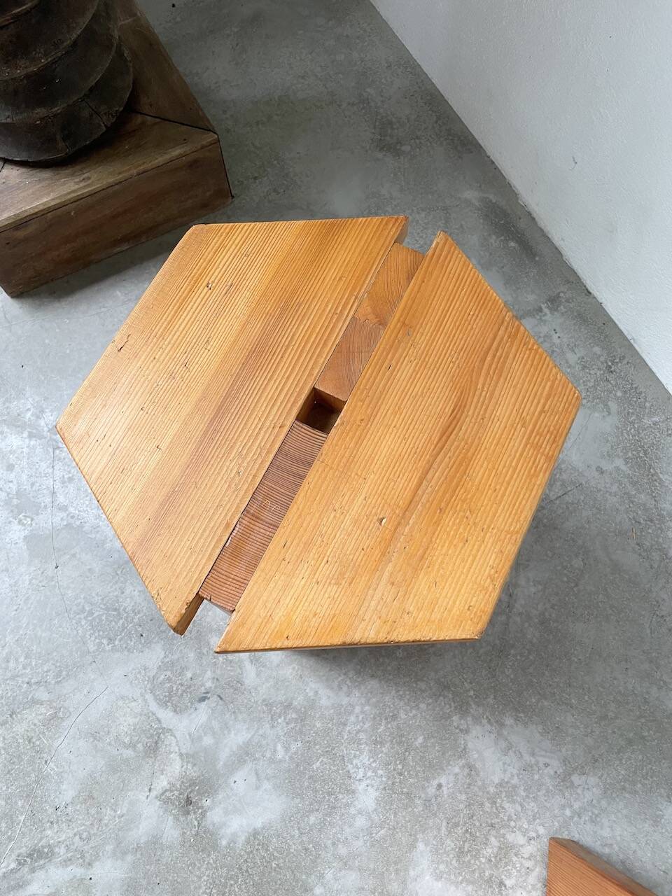 Pair of René Martin stools