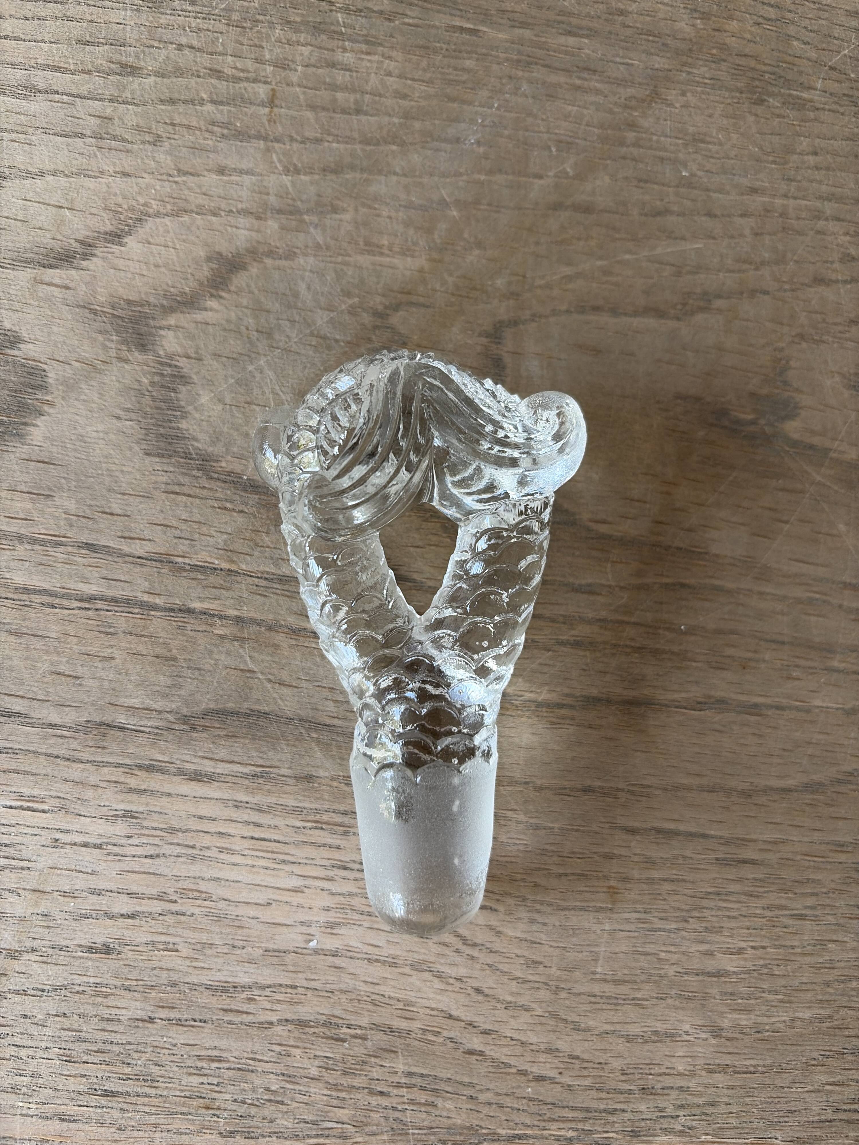 Carafe with 2 dolphins