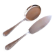 Set of two cutting shovels for cakes, tarts and sweets