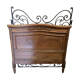 Old Louis XVI style oak headboard