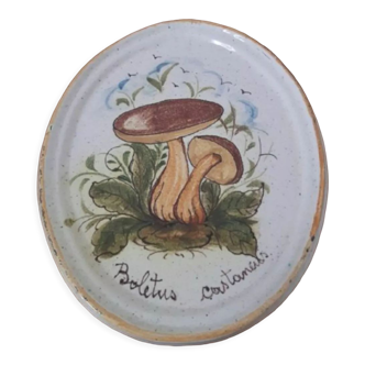 Assiette champignon