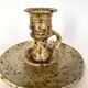 G.Tiffoche stoneware candlestick