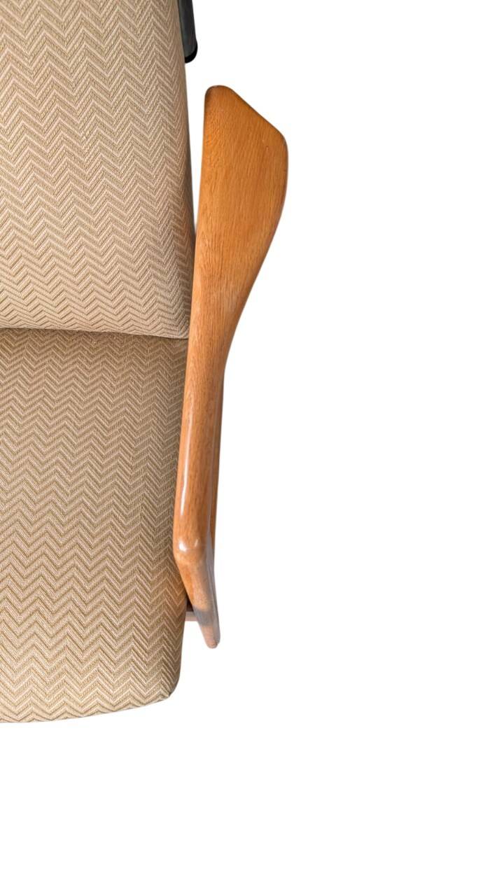 "Contour" reclining armchair by Alf Svensson for Dux, 1960s, Sweden