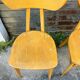 (Lot) 6 Bistro Chairs Lutherma Banana (Light Oak)