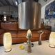 Vintage metal lamp