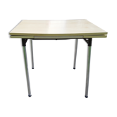Beige vintage formica table
