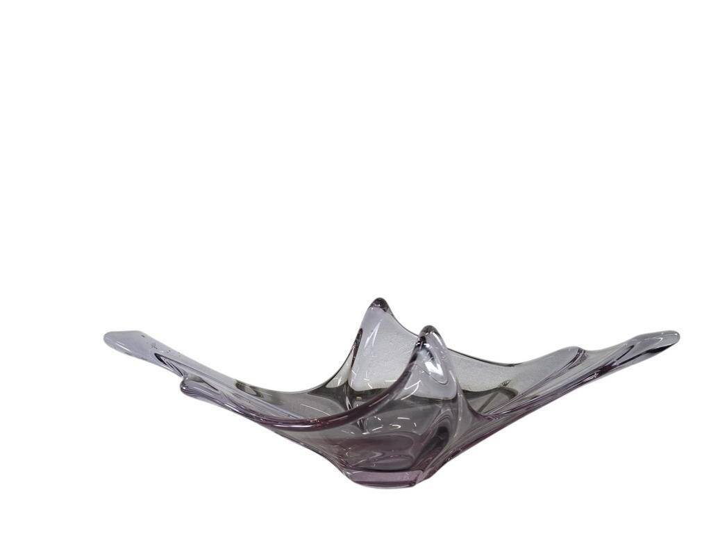 Vintage purple Murano glass bowl/cup