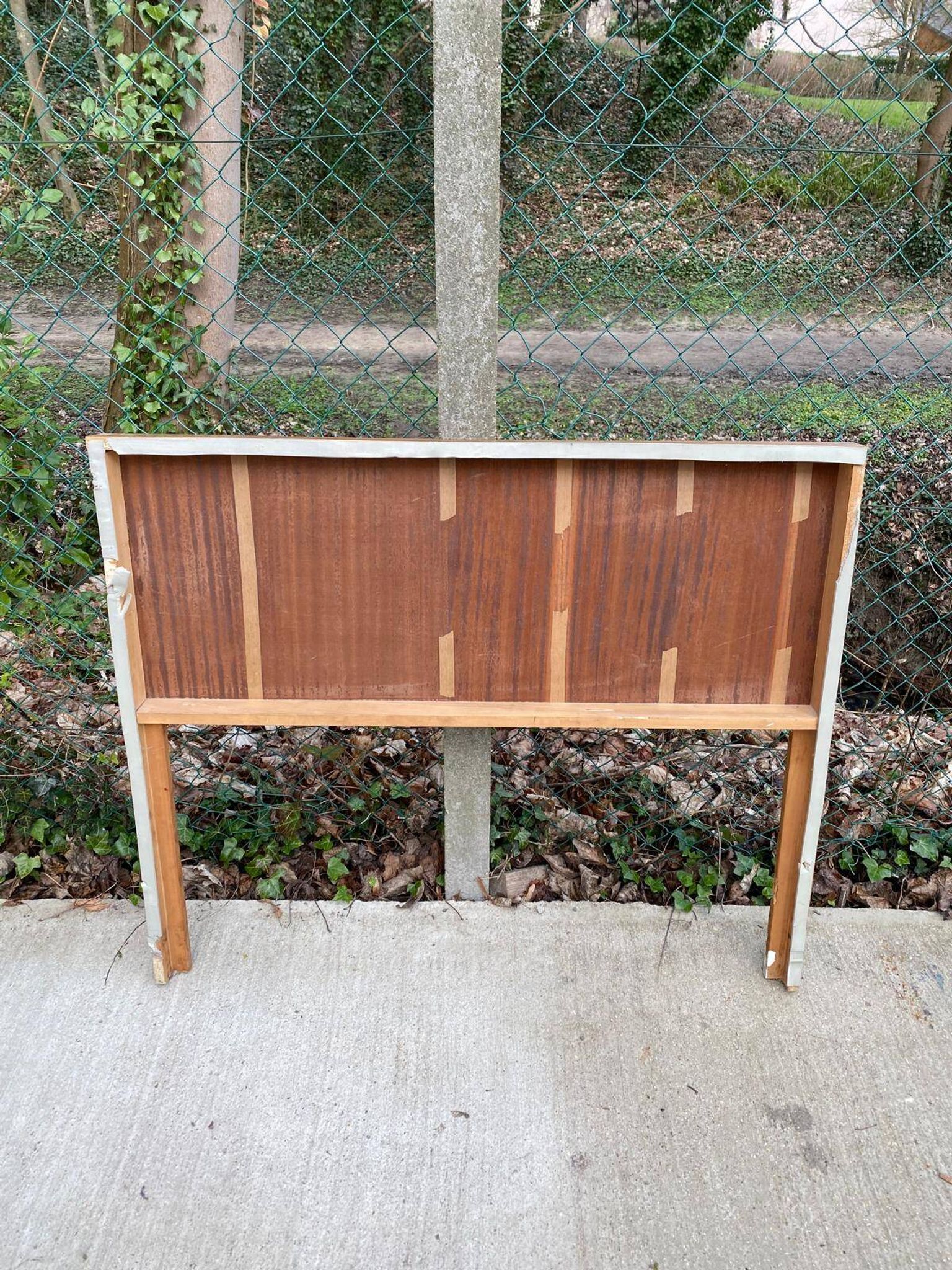 115cm wooden headboard