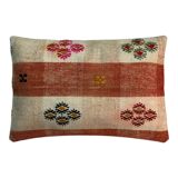 Vintage turkish handmade cushion cover , 30 x 50 cm