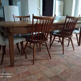 Old oak farmhouse table 80x226 cm