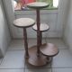 Solid wood plant holder