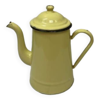 Cafetière fer émaillé 1940