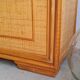 Vintage rattan sideboard - circa 1970