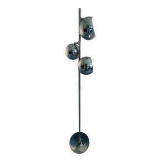 Eyeball floor lamp with tulip base