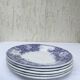 Dessert plates Sarreguemines model Jardinière 19th century