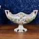 Capodimonte: Triptych Garniture with Cherubs in Porcelain