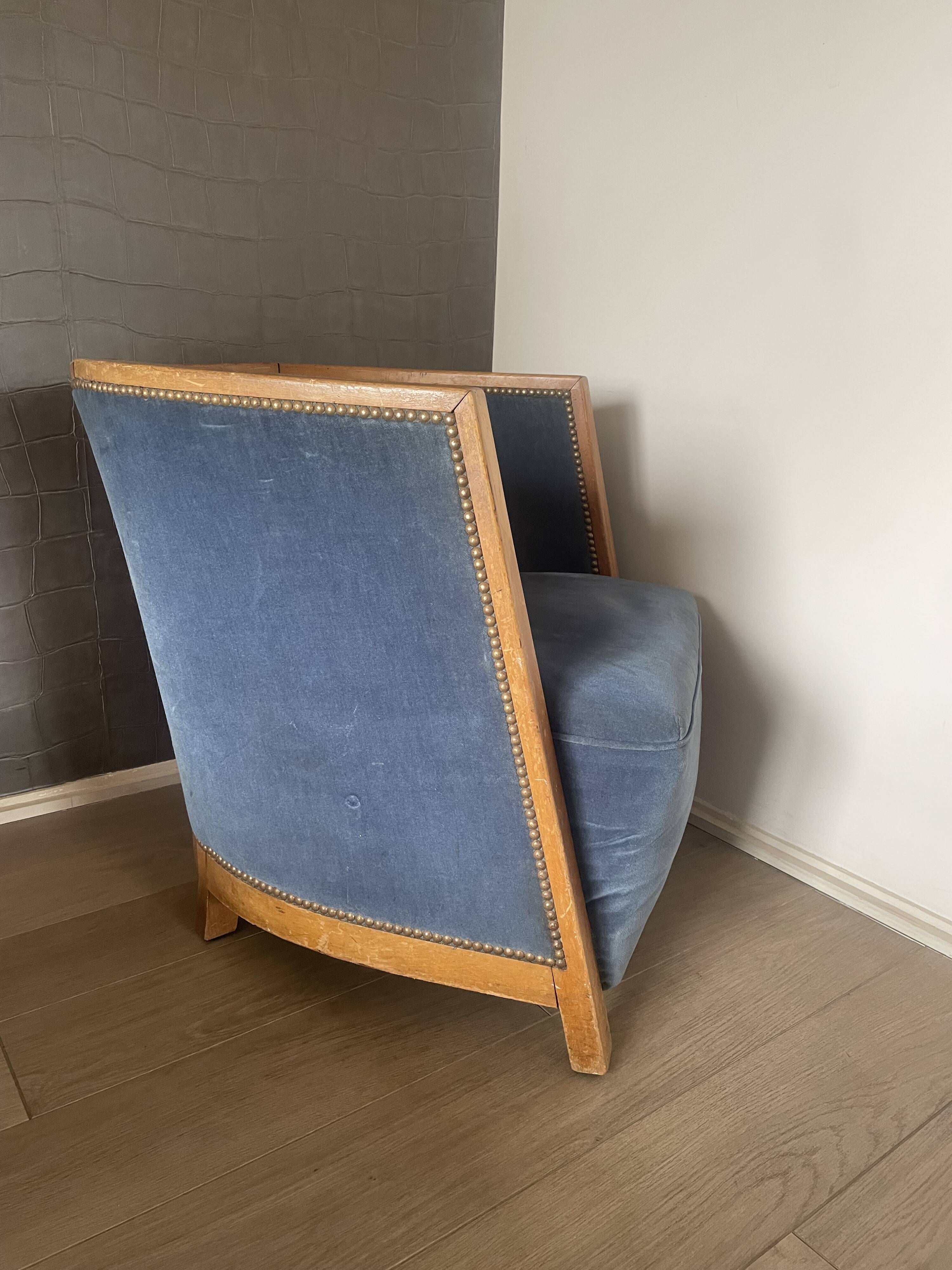 Chair in the style of Jean Michel Frank
