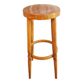 Tabouret de bar 1960 bois courbé